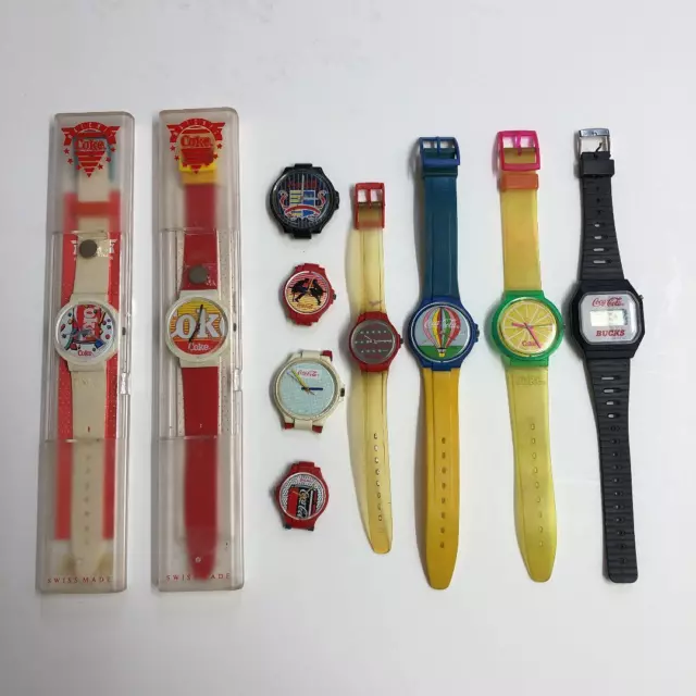 Coca-Cola Collectible Watch Set of 10 #9237b5