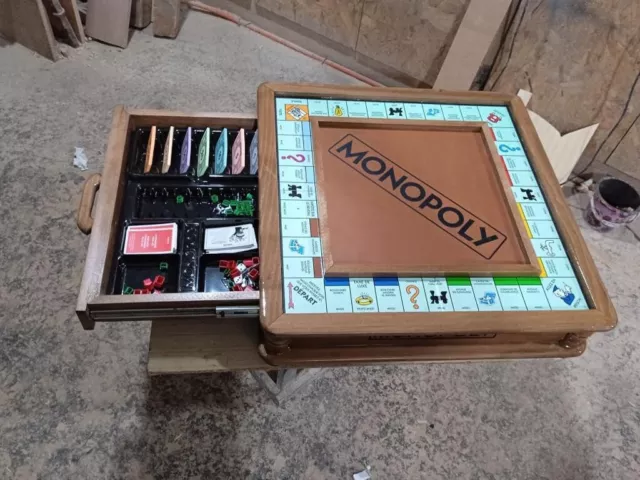 Monopoly Luxe Bois À VENDRE! - PicClick FR