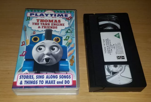 THOMAS THE TANK Engine & Friends - Playtime ( VHS Video Cassette ) PAL ...