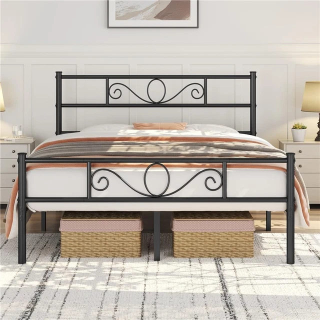 Materasso Pieghevole Struttura Letto Matrimoniale In Metallo Con