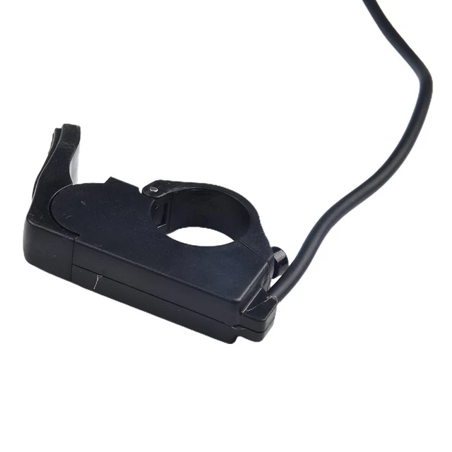 Rallonge Accélérateur Pouce Pour Quad/ATV - Acier Inoxydable Avec Poignée Caoutchouc - Installation Facile