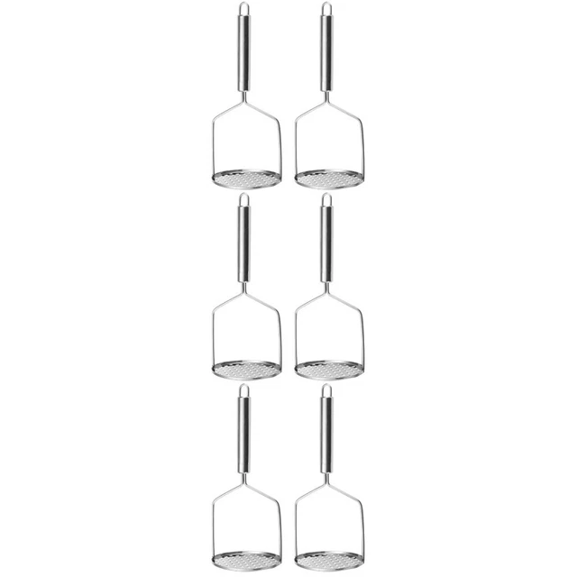 6 pz spremiagrumi inox pratico schiacciapatate per patate casa