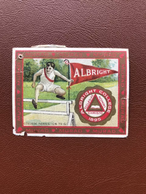 Atc A.t.c. (Usa)-College Series 1909 / 1910 Murad T51 - Albright