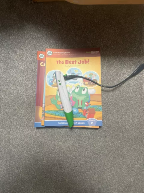 leap frog leap reader pen and books