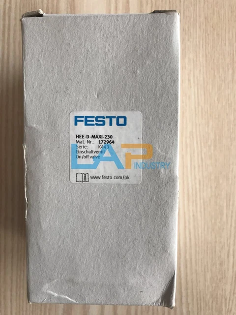 1 pz nuovo per valvola di avviamento FESTO HEE-D-MAXI-230 172964 #ZY