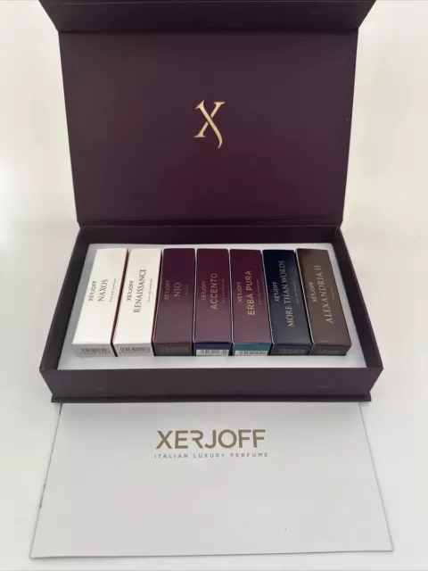 Xerjoff - Parfumproben Duftproben Samples - Alexandria 2, Erba Pura, Naxos, uvm.