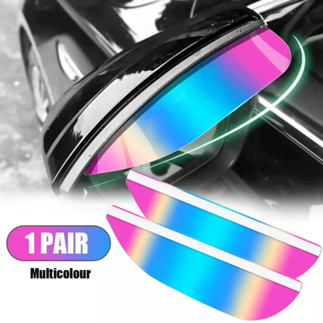 1 Pair Car Rain Board Eyebrow Guard Rear View Side Mirror Sun Visor  Accessories