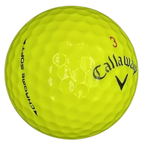 Callaway Chrome Soft Yellow Near Mint AAAA 36 Used Golf Balls 4A