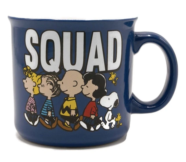 PEANUTS GANG SQUAD Snoopy Lucy Charlie Brown Linus Sally Oversized
