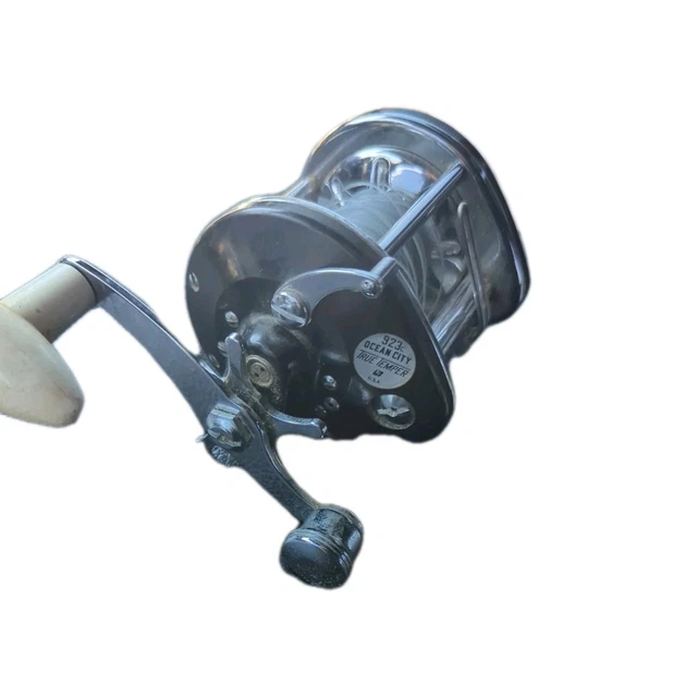 Moulinet Ocean City N°923 Ancien – Baitcast – Vintage Big Game – États-Unis