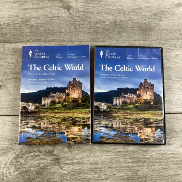 The Great Courses The Celtic World; 4 DVDs & Guidebook Civilization Culture