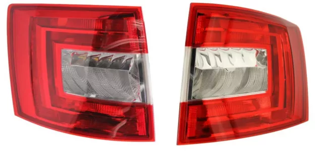 LAMPE FEU ARRIERE GAUCHE + DROITE POUR SKODA OCTAVIA III Combi 2012- NEUF