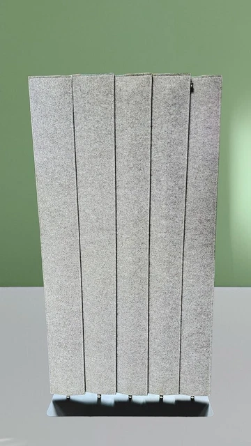 Buzzi Space Trennwand Sichtschutzwand Raumteiler grau 100x40x190 Büro tw0052