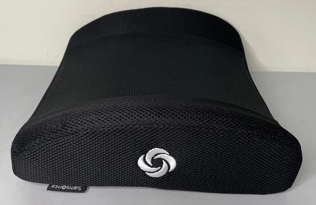 Samsonite Lumbar Car/Chair Pillow Cushion Support Lower Back Cooling Memory Foam