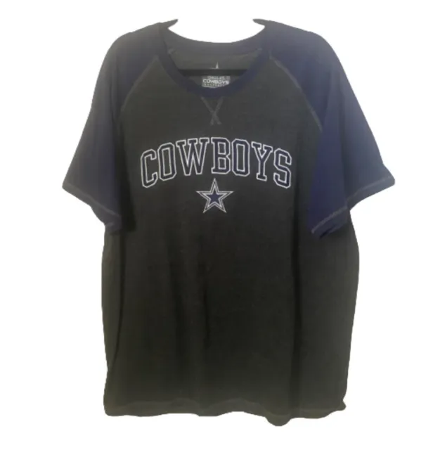 Dallas CowboysT-Shirt M ens XL Blue Apparel Short Sleeve Baseball Casual NFL