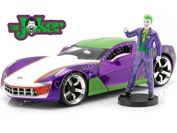 The joker ,corvette stingray 2009 diecast en México Ciudad De