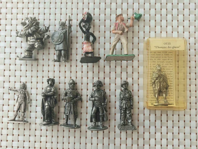 2 Figurines de plomb Soldat Ecossais Métal