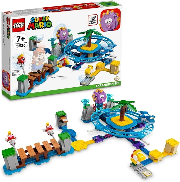 NEW LEGO - 71400 - Super Mario Big Urchin Beach Trip Expansion Set 536 PIECES***