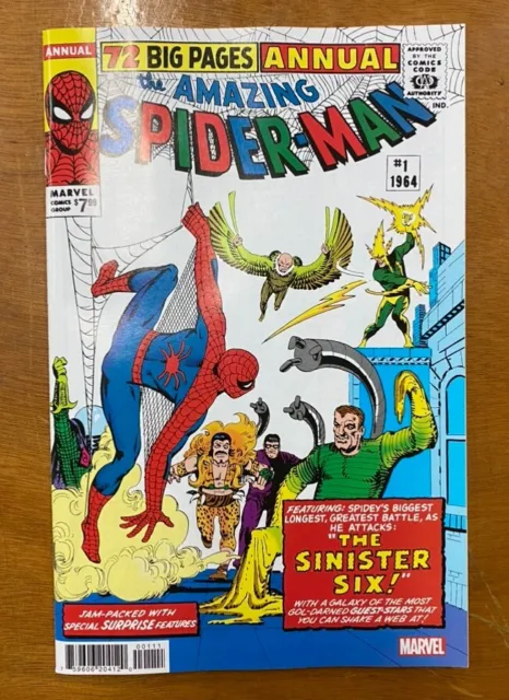 Amazing Spider-Man Annual 1 Facsimile Edition 2022