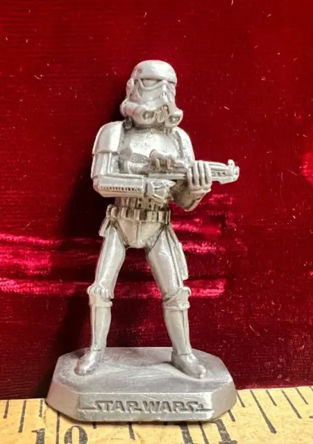 Star Wars Stormtrooper Rawcliffe Fine Pewter Figure Vintage 1994 Metal Figurine