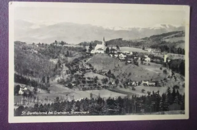 AK Steiermark,  St. Bartholomä, St. Oswald bei Gratwein, Graz,  Rarität,