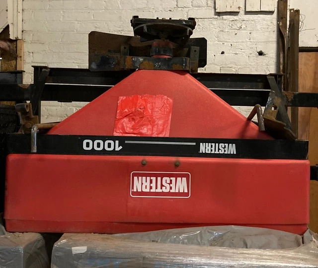 WESTERN SALT SPREADER 1000 750.00 PicClick