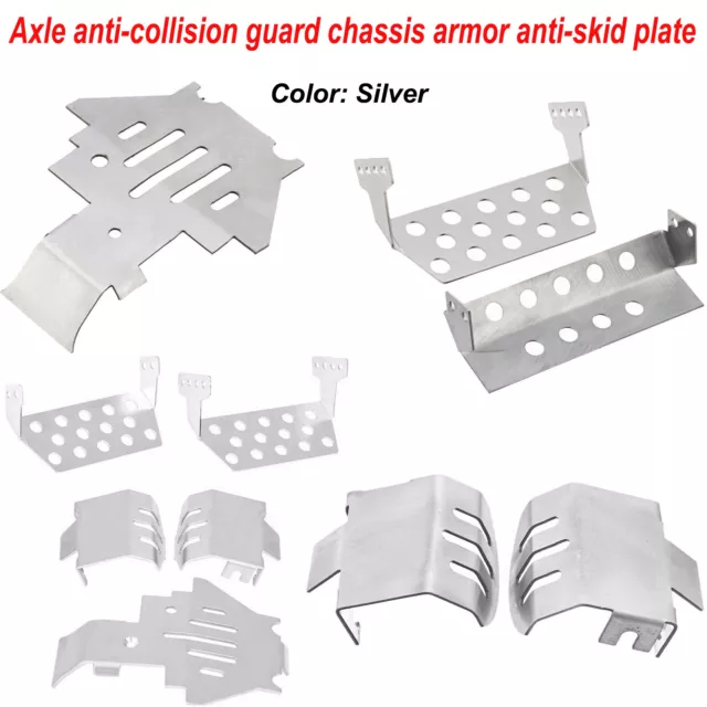 Bumper Axle Guard Chassis Armor Anti-skid Plate for TRAXXAS TRX-4RC Car 5PCS/Set