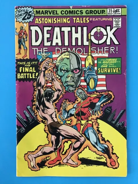 Astonishing Tales Featuring Deathlok 35 Mark Jewelers VG Will Combine Shipping