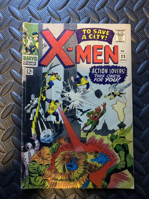 Marvel Comics - Uncanny X-Men, Vol. 1 #23 (August, 1966) Newsstand Edition