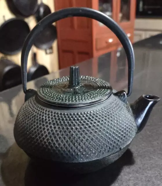 Tea supplies, Small iron kettle, Rock garden, 0.8L - Nambu ironware, M, Online Shop