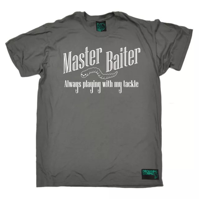 Master Baiter T-SHIRT tee fishing fish tackle worm funny Gift present Gifts