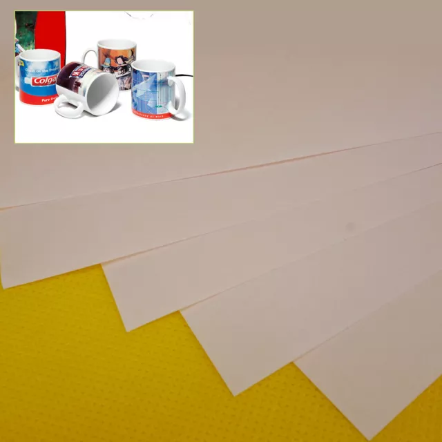 5X A4 T-shirt Heat Transfer Paper Iron On Light Fabric Color Papier de transfert