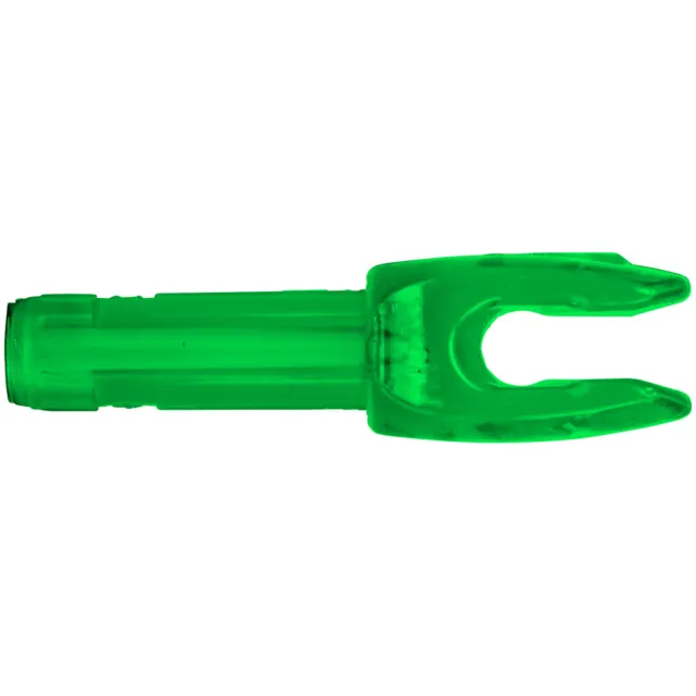 Easton 4mm MicroLite Nocks Emerald Green 12 pk.