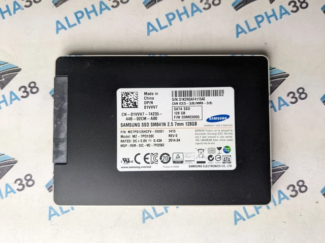 Samsung Ssd Sm841n 7mm 128gb Samsung MZ-7PD128D 128GB SSD