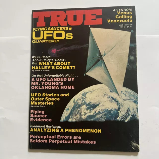 TRUE Magazine  - Flying Saucers and UFOs Quarterly - UFO Spectacular No. 6