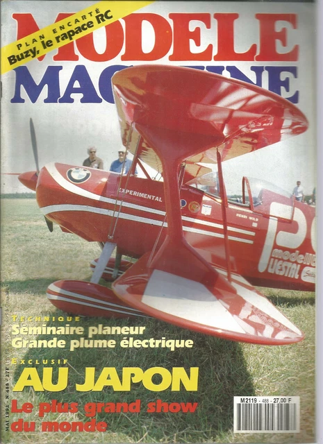Magazine Modèle N°548 - Occasion, Plans Avions Cobe, Virolo, Pibros, Gnat