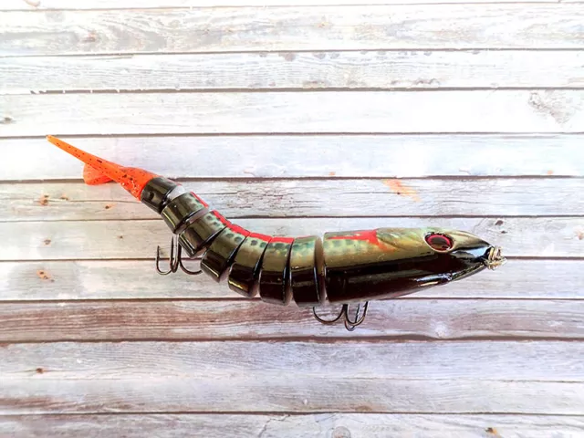 OBT Swimbait Bleeding Mullet MK2 Red Tail Diver 2