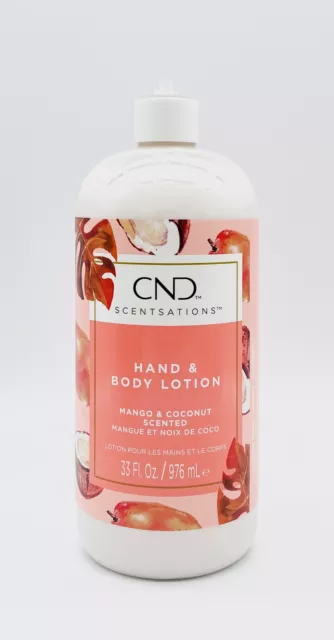 CND Hand & Body Lotion Scentsations Mango & Coconut 976ml