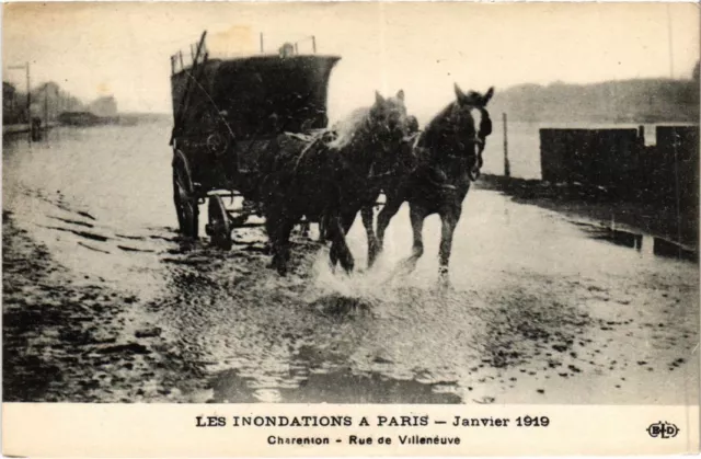 CPA AK Charenton Rue de Villeneuve FRANCE (1282284)