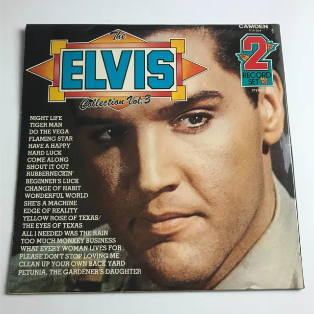 Elvis Presley - The Elvis Collection Vol. 3 2 X LP Vinyl Record Set - EX/EX