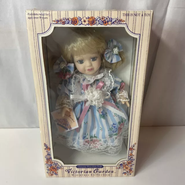 Victorian garden porcelain sales doll