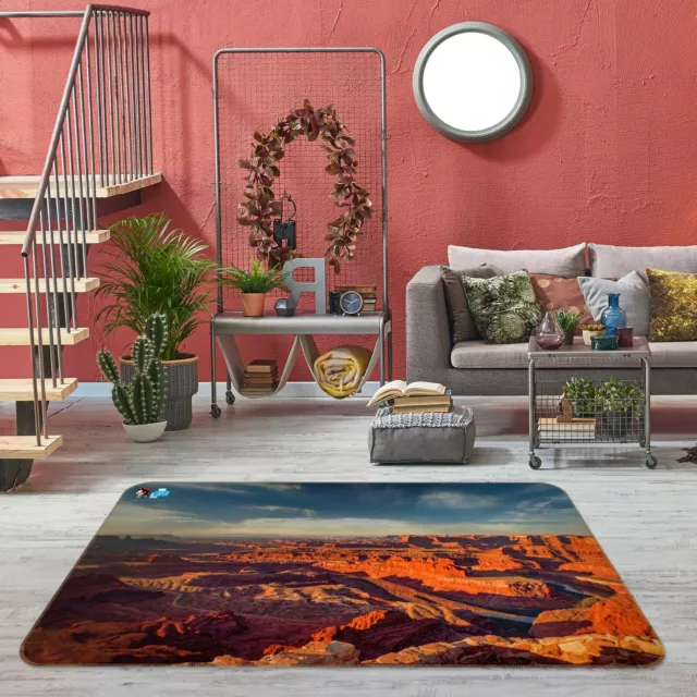 3D Red Mountain ZHUA011 Game Non Slip Rug Mat Photo Carpet Beth Sheridan Zoe