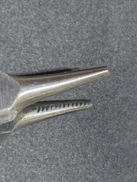 Vintage Kraeuter USA 1611-4 Round Needle Nose Pliers Watchmaker’s Jeweler’s NICE 8