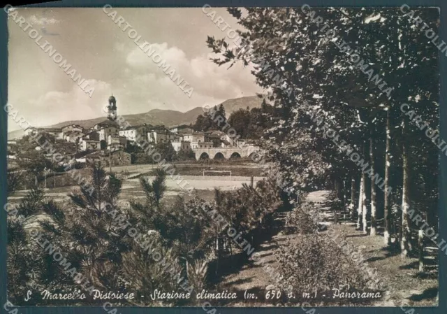 Pistoia San Marcello Pistoiese Foto FG cartolina JK1752