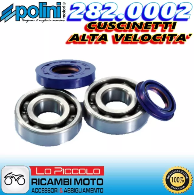 282.0002 Cuscinetti Alta Velocita + Paraoli Polini Malaguti F 12 50 Phantom H2O