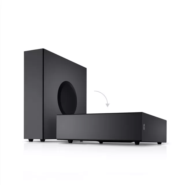 Teufel CINEBAR 11 "2.1-Set" (B-Ware) Soundbar Subwoofer Bluetooth Film Schwarz 3