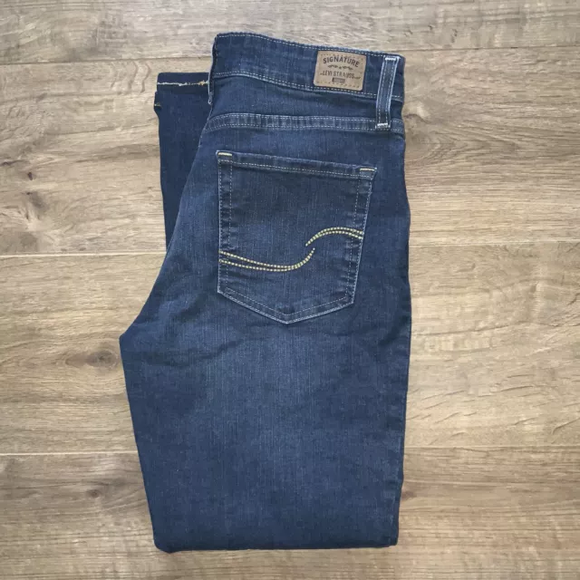 Levis Signature total formbare Damen-Bootcut-Jeans 29 Taillenbein 26