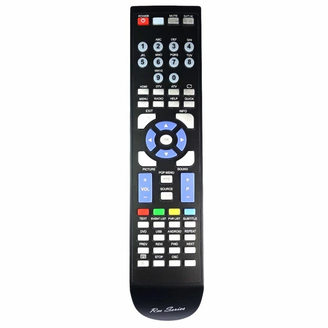 NEUF C37115F TV Télécommande De Remplacement Pour Téléviseurs