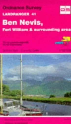 Landranger Maps: Ben Nevis, Fort William... by Ordnance Survey Sheet map, folded