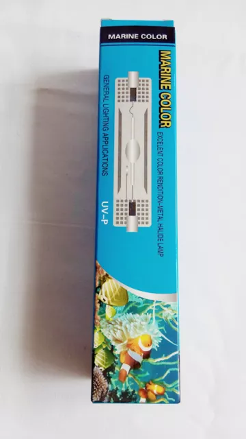 MARINE COLOR 70w 6500k 10k 14k 20k HQI Double Ended Metal Halide Bulb coral NIB